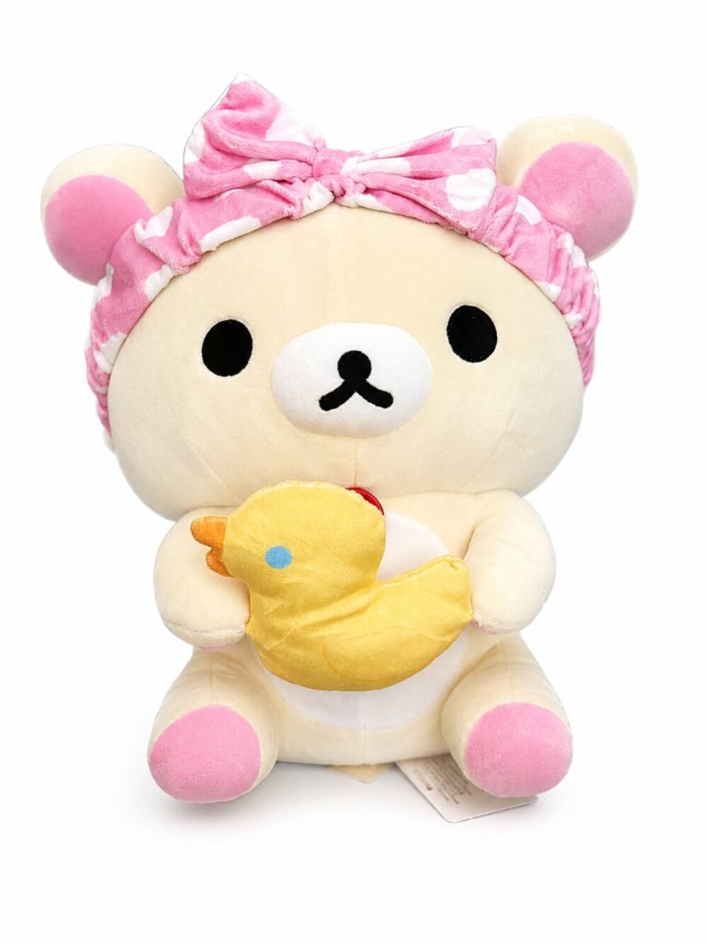 San-X Korilakkuma Bathtime Plush 14" Round1 Limited Duck NWT Rilakkuma Bear